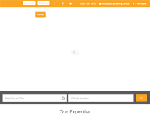 Tablet Screenshot of logicalstaffing.com.au